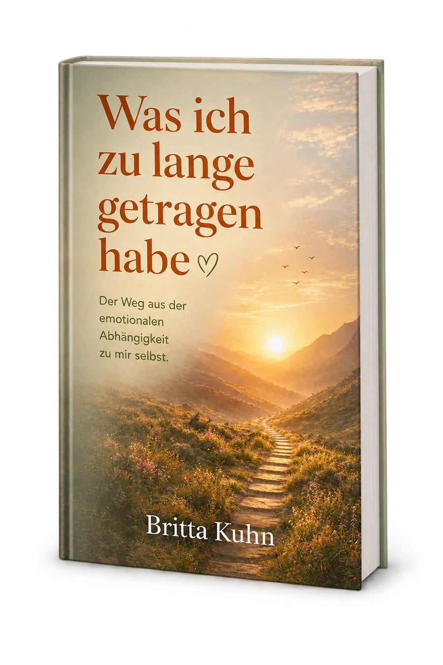 Buchcover 'Was ich zu lange getragen habe' von Britta Kuhn